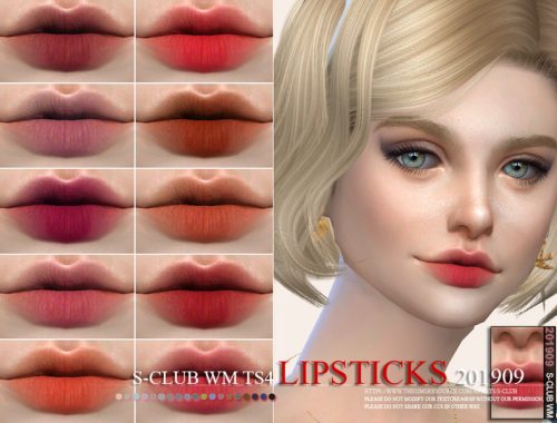 S-Club WM ts4 Lipstick 201909