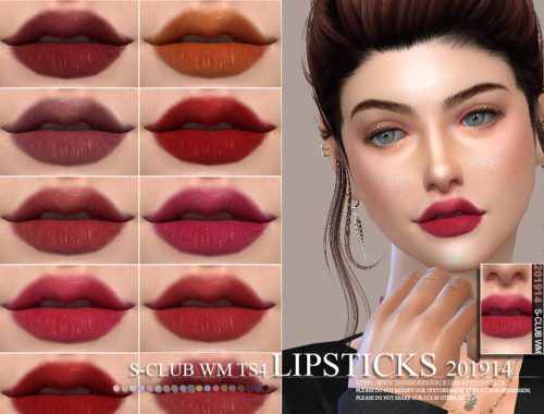 S-Club WM ts4 Lipstick 201914