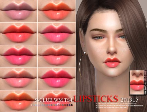 S-Club WM ts4 Lipstick 201915