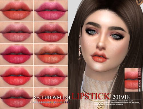 S-Club WM ts4 Lipstick 201918