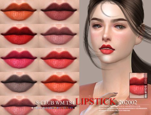 S-Club WM ts4 Lipstick 202002