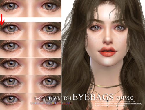 S-Club WM ts4 Skin Details Eyebags 201902