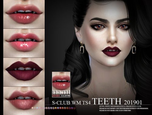 S-Club WM ts4 teeth 201901