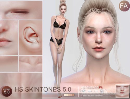 S-Club WMLL ts4 HS5.0 skintones FA