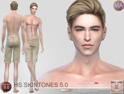 S-Club WMLL ts4 HS5.0 skintones MA