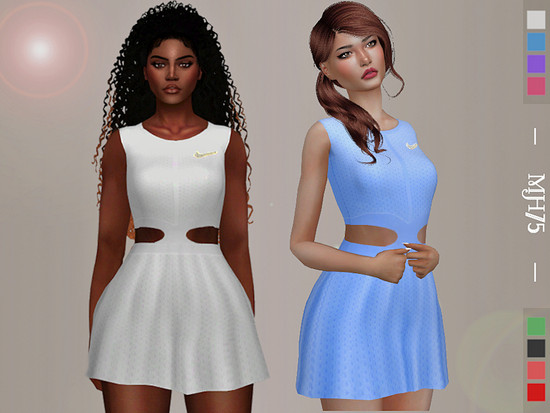 S4 Serena Wimbledon Dress - The Sims 4 Catalog