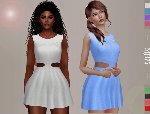 S4 Serena Wimbledon Dress