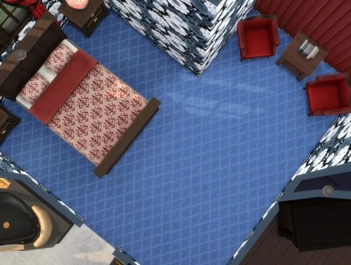 Sacred Diamond Grid Pattern Carpet by Wykkyd