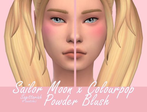 Sailor Moon x Colourpop Powder Blush