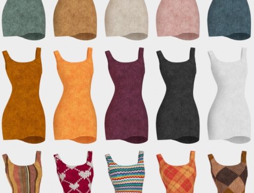 Sally Dress at Daisy Pixels