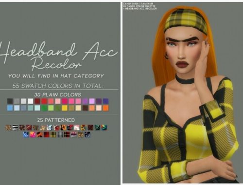 SAM HAIR at Candy Sims 4