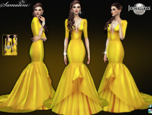Samaiene yellow dress