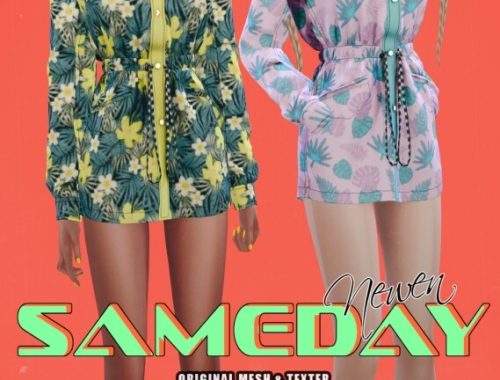 Sameday set: jackets and skirt at NEWEN