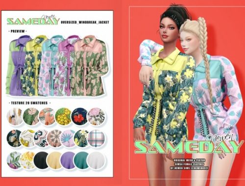 Sameday set: jackets and skirt at NEWEN