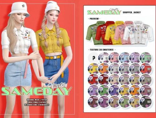 Sameday set: jackets and skirt at NEWEN