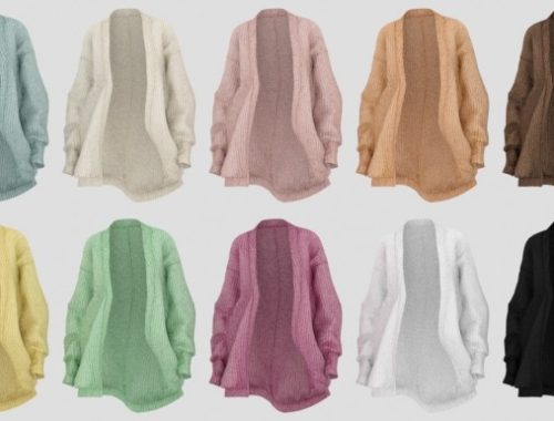 Samie dress and cardigan at Daisy Pixels