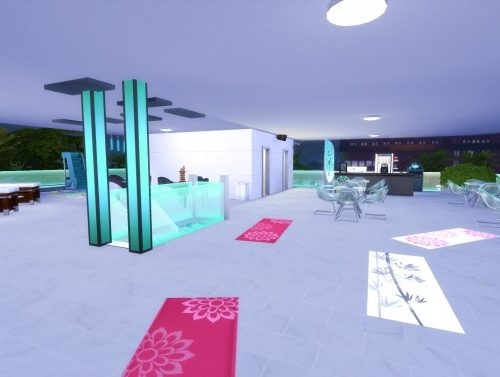 San Myshuno Wellness Center Spa & Pool by dead4lier at Mod The Sims