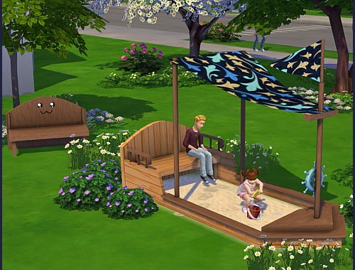Sandbox sailboat at CappusSims4You