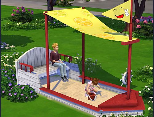 Sandbox sailboat at CappusSims4You