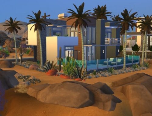 Sandstone house by azyzzel