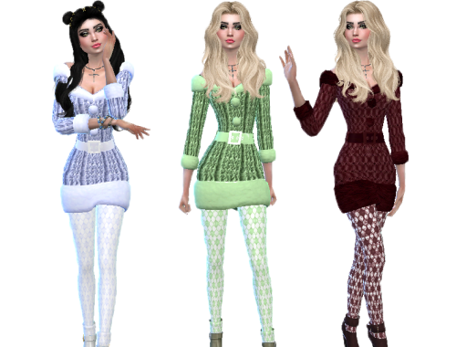 Santa dress recolor (Seasons)