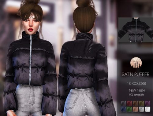 Satin Puffer BD132