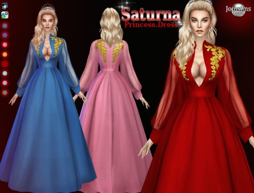 Saturna princess dress