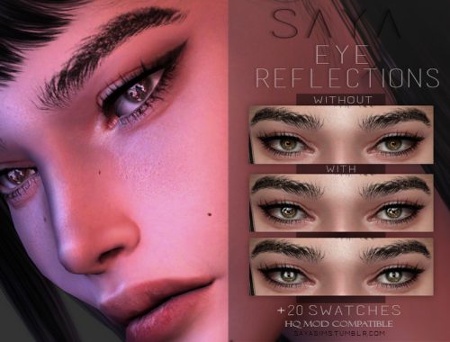 SayaSims - Eye Reflections