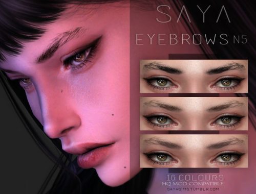 SayaSims - Eyebrows N5