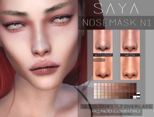 SayaSims - Nosemask N1