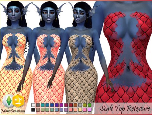 Scale Top - Tail Retexture