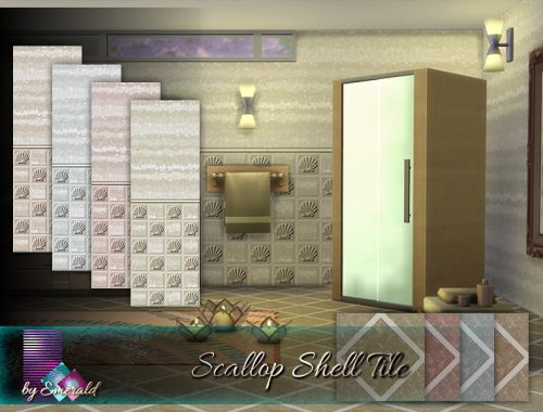 Scallop Shell Tile