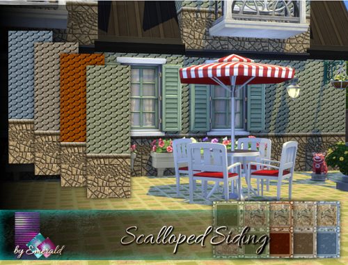 Scalloped Siding
