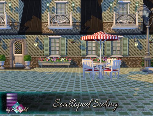 Scalloped Siding