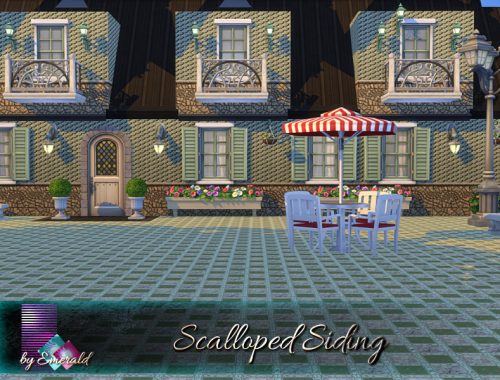 Scalloped Siding