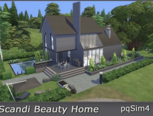 Scandi Beauty Home at pqSims4