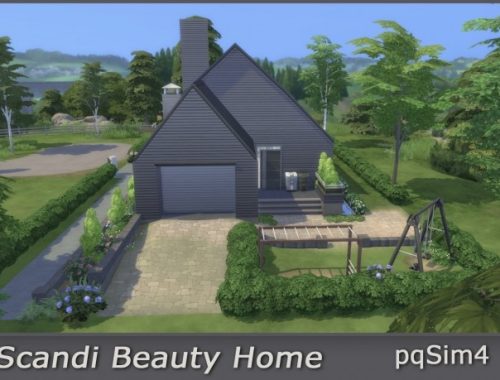Scandi Beauty Home at pqSims4