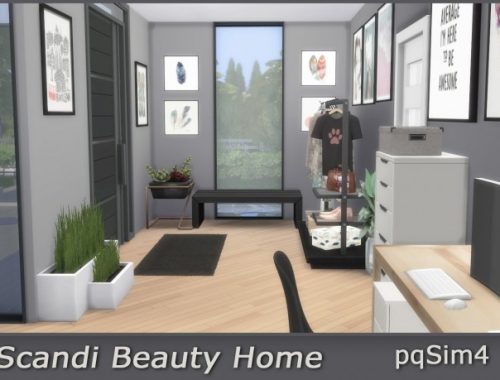 Scandi Beauty Home at pqSims4