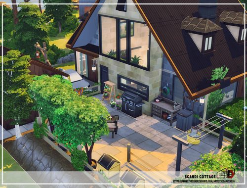 Scandi cottage