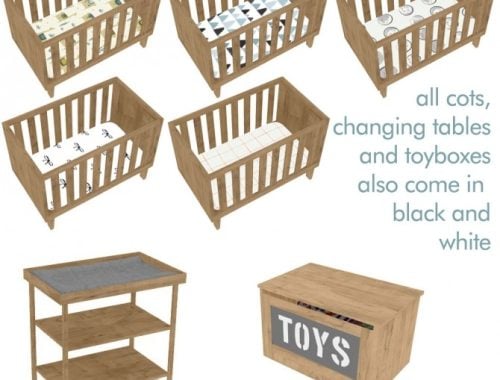 Scandi nursery items at Riekus13