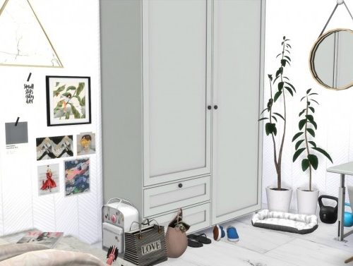 SCANDINAVIAN GIRLS ROOM at MODELSIMS4