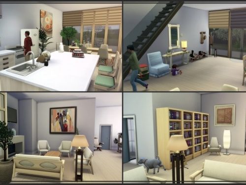 Scandinavian Inspired Home at GravySims