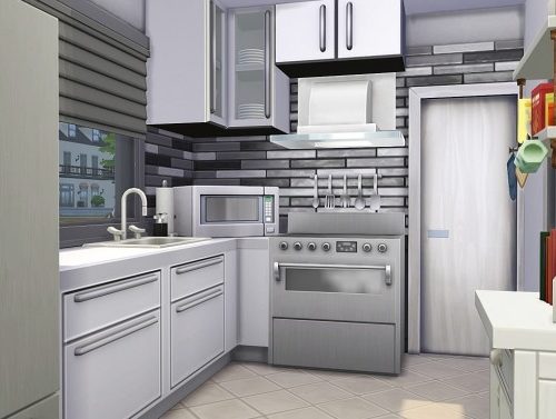 SCANDINAVIAN TINY HOUSE at Aveline Sims