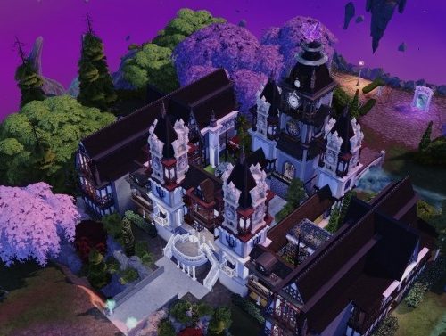 School of Witchcraft and Wizardry at Akai Sims – kaibellvert