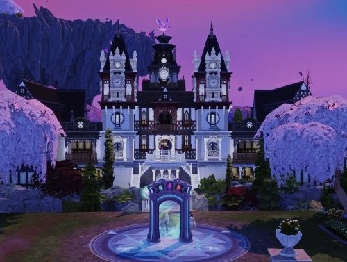 School of Witchcraft and Wizardry at Akai Sims – kaibellvert