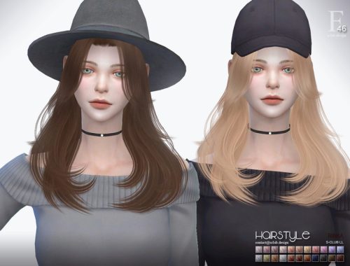 sclub ts4 hair Rinka n47