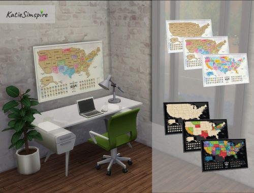 Scratch-off Maps