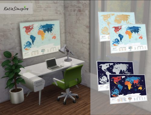 Scratch-off Maps