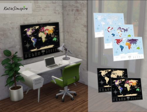 Scratch-off Maps