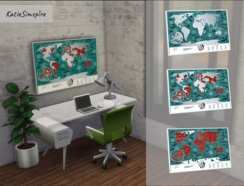 Scratch-off Maps